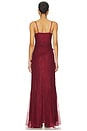 view 3 of 3 Salma Gown in Wine
