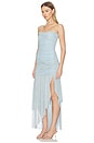 view 2 of 3 VESTIDO GENEVA in Light Blue