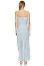 view 3 of 3 VESTIDO GENEVA in Light Blue