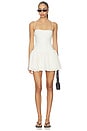 view 1 of 3 Piera Linen Mini Dress in Ivory