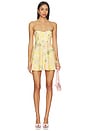 view 1 of 4 Maizie Mini Dress in Yellow Multi