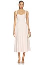 view 1 of 3 Evan Midi Dress in Peach