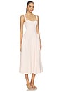 view 2 of 3 Evan Midi Dress in Peach