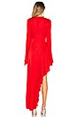 view 3 of 3 Dion Dress in Red