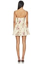 view 3 of 3 VESTIDO FLORENCE in Ivory & Mauve Multi