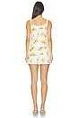 view 3 of 3 Sansa Mini Dress in Orange Fruit Multi