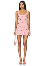 view 1 of 4 ROBE DULCE in Pink & Red