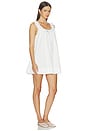 view 1 of 4 Alessia Embroidered Mini Dress in White