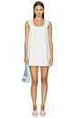 view 2 of 4 Alessia Embroidered Mini Dress in White