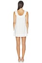 view 3 of 4 Alessia Embroidered Mini Dress in White