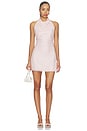view 1 of 3 Cassie Mini Dress in Ballet Pink