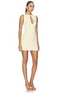 view 2 of 3 VESTIDO ELLIOT in Butter Yellow