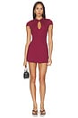 view 1 of 3 ROBE BONNIE in Burgundy