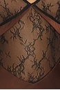 view 5 of 4 Syra Mini Dress in Chocolate Brown