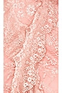 view 4 of 4 ROBE DE SOIRÉE EN DENTELLE PAISLEY in Blush & Silver