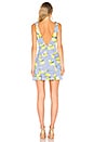 view 3 of 3 Annalise Mini Dress in Blue Lemon