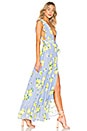 view 2 of 3 Sweet Pea Dress in Blue Lemon