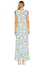 view 3 of 3 Sweet Pea Dress in Blue Lemon
