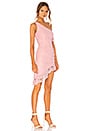 view 2 of 4 VESTIDO A MEDIA PIERNA CON UN HOMBRO DESCUBIERTO MARY ANN in Baby Pink