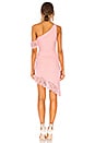 view 3 of 4 VESTIDO A MEDIA PIERNA CON UN HOMBRO DESCUBIERTO MARY ANN in Baby Pink