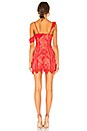 view 3 of 3 Marjorie Mini Dress in Scarlet Red