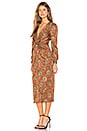 view 2 of 3 Augustina Midi Dress in Arabian Copper