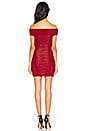 view 3 of 3 Sophie Mini Dress in Cranberry Red