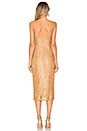view 3 of 3 Brie Midi Dress in Golden Luxe