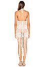 view 3 of 3 VESTIDO MIDI GANCHILLO AMY in White