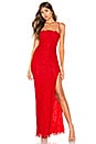 view 2 of 4 Tavi Gown in Red
