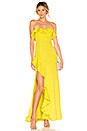 view 1 of 3 Redfield Gown in Yellow