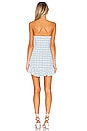 view 3 of 3 Talan Dress in Blue Plaid