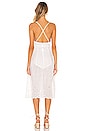 view 3 of 3 Isla Midi Dress in White