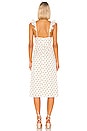 view 3 of 4 Maura Midi Dress in White Ditsy