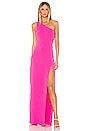 view 1 of 3 Gia Gown in Hot Pink