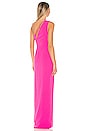 view 3 of 3 Gia Gown in Hot Pink