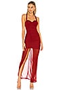 view 1 of 4 Bianca Maxi Dress in Cranberry Red