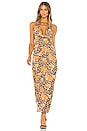 view 4 of 4 Carine Maxi Dress in Leopard Multi
