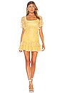 view 1 of 3 Camille Mini Dress in Pale Yellow