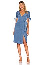 view 1 of 4 Roxy Midi Dress in Chambray Stars