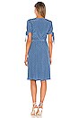 view 3 of 4 Roxy Midi Dress in Chambray Stars