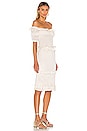 view 2 of 3 Ollie Midi Dress in White