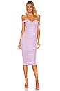 view 1 of 3 Tabitha Midi Dress in Amethyst Purple