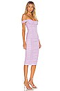 view 2 of 3 Tabitha Midi Dress in Amethyst Purple