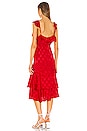 view 3 of 5 Nolita Midi Dress in Red