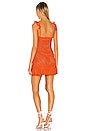view 3 of 4 Sunbeams Dress in Neon Orange
