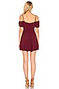 view 3 of 3 Whisper Dress in Merlot
