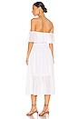 view 3 of 3 Selvaggia Midi Dress in White