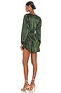 view 3 of 3 Etta Mini Dress in Autumn Green