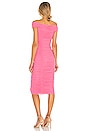view 3 of 3 Tabitha Midi Dress in Bubblegum Pink